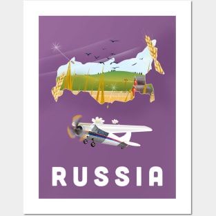 Russia Posters and Art